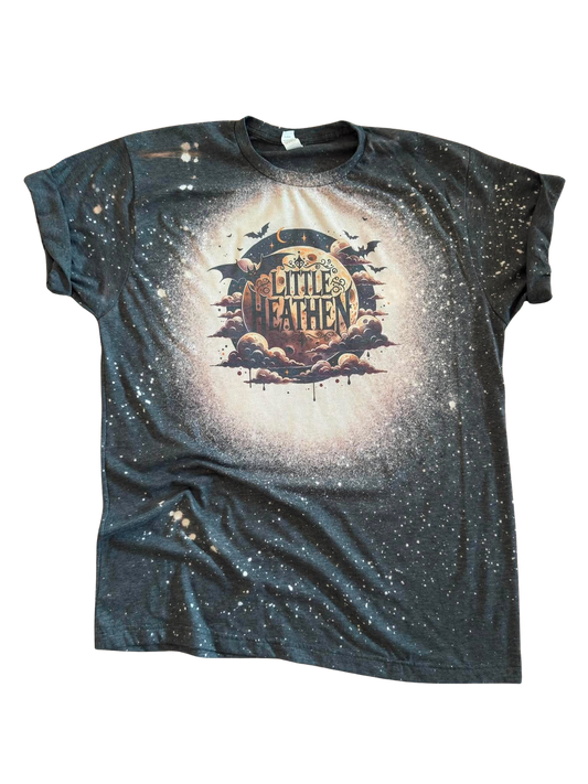 Little Heathen - Bleached Tee 😈🌙