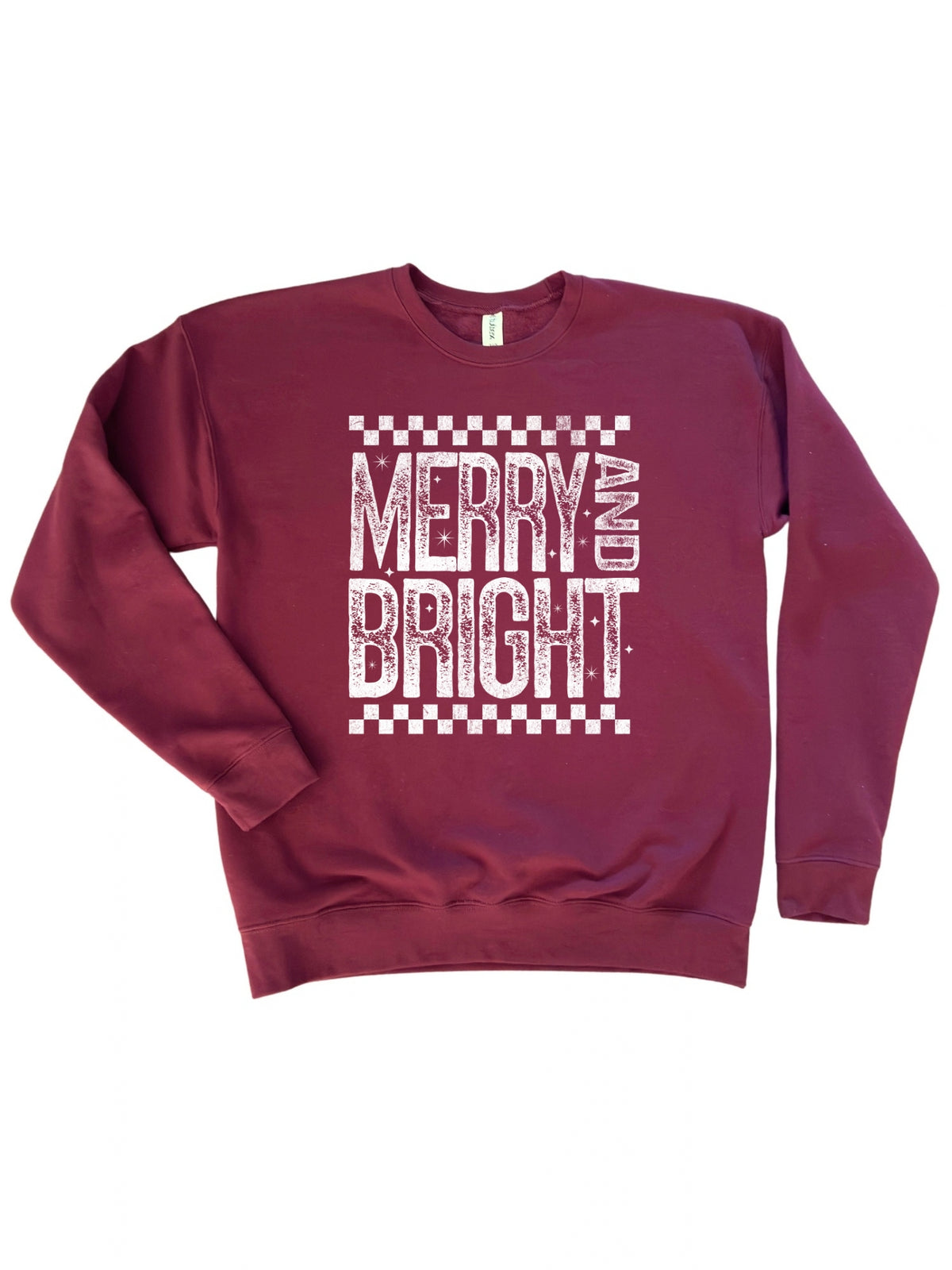 Merry and Bright Christmas Crewneck Sweatshirt