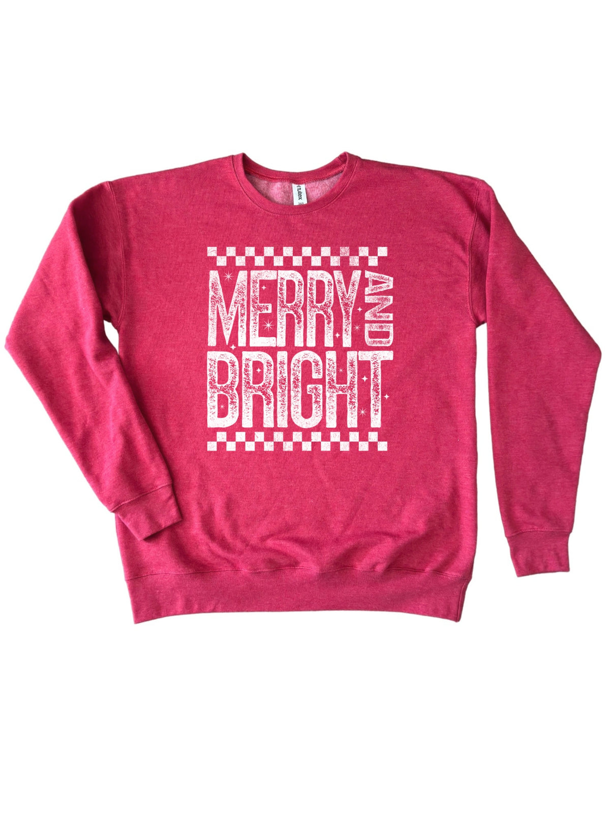 Merry and Bright Christmas Crewneck Sweatshirt