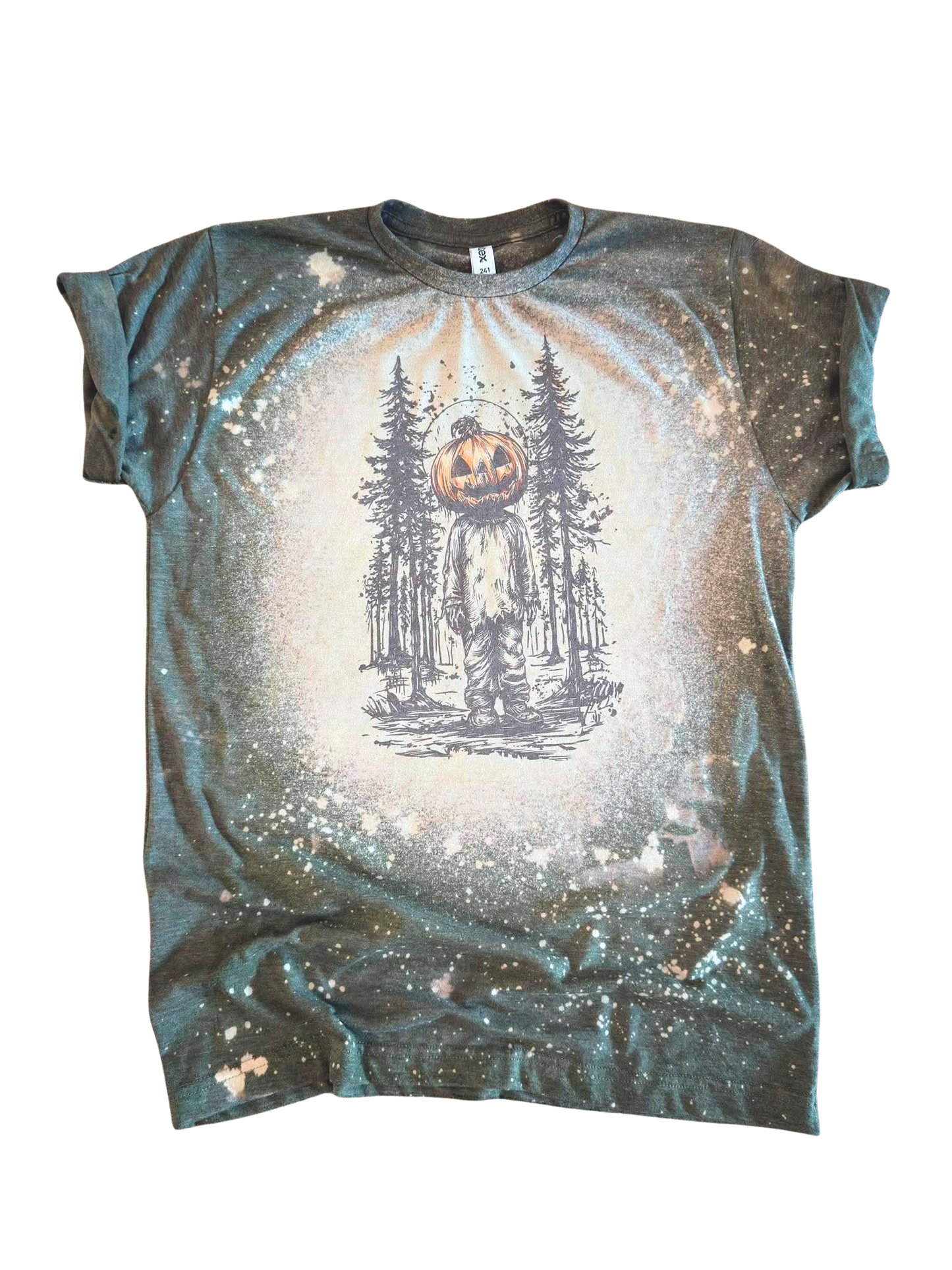 Pumpkinhead - Bleached Tee 🎃🌲