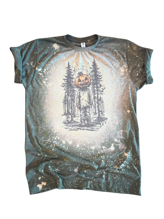 Pumpkinhead - Bleached Tee 🎃🌲