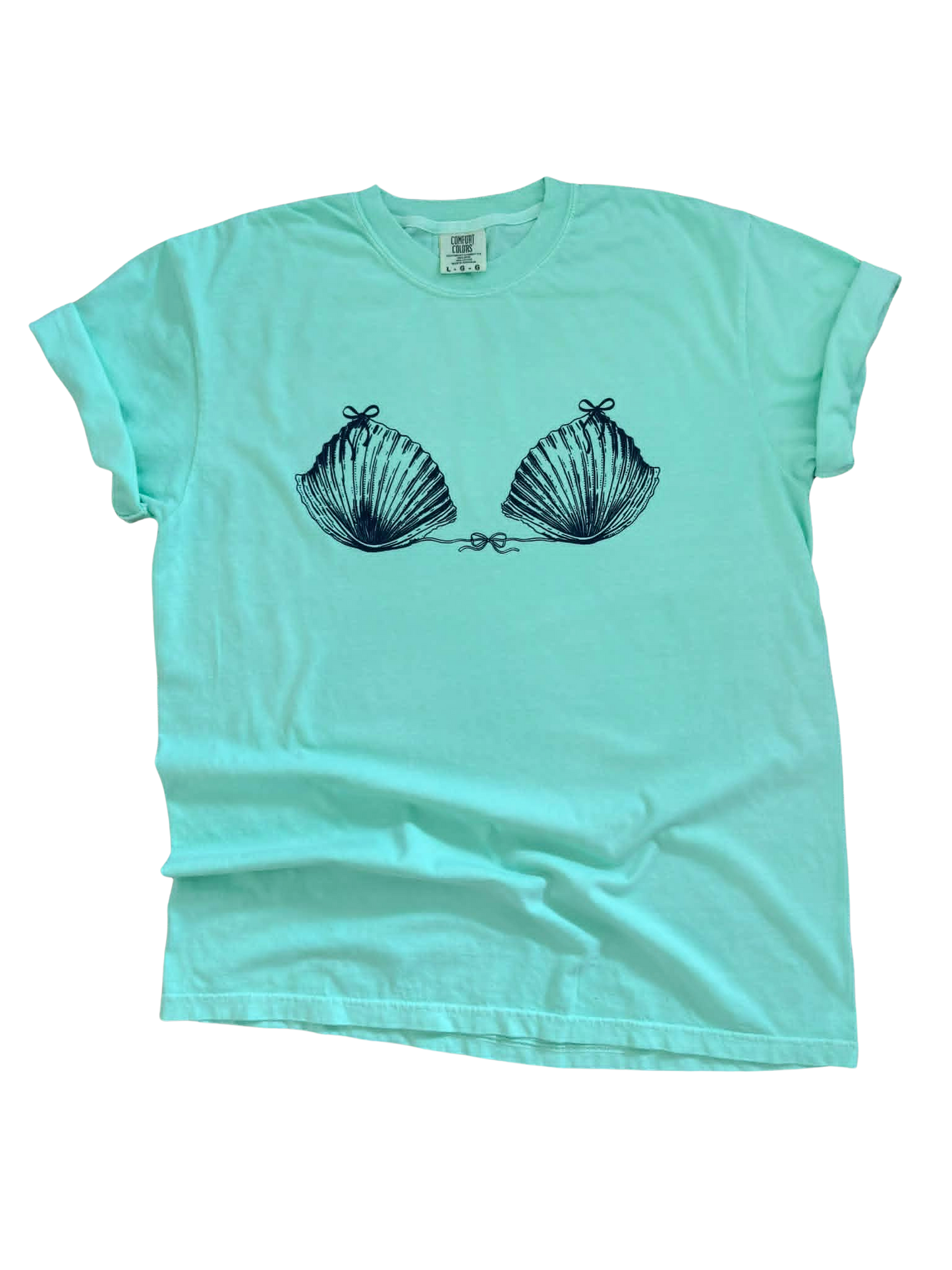 Shell Yeah Bikini - Graphic Tee 🐚🌊💅