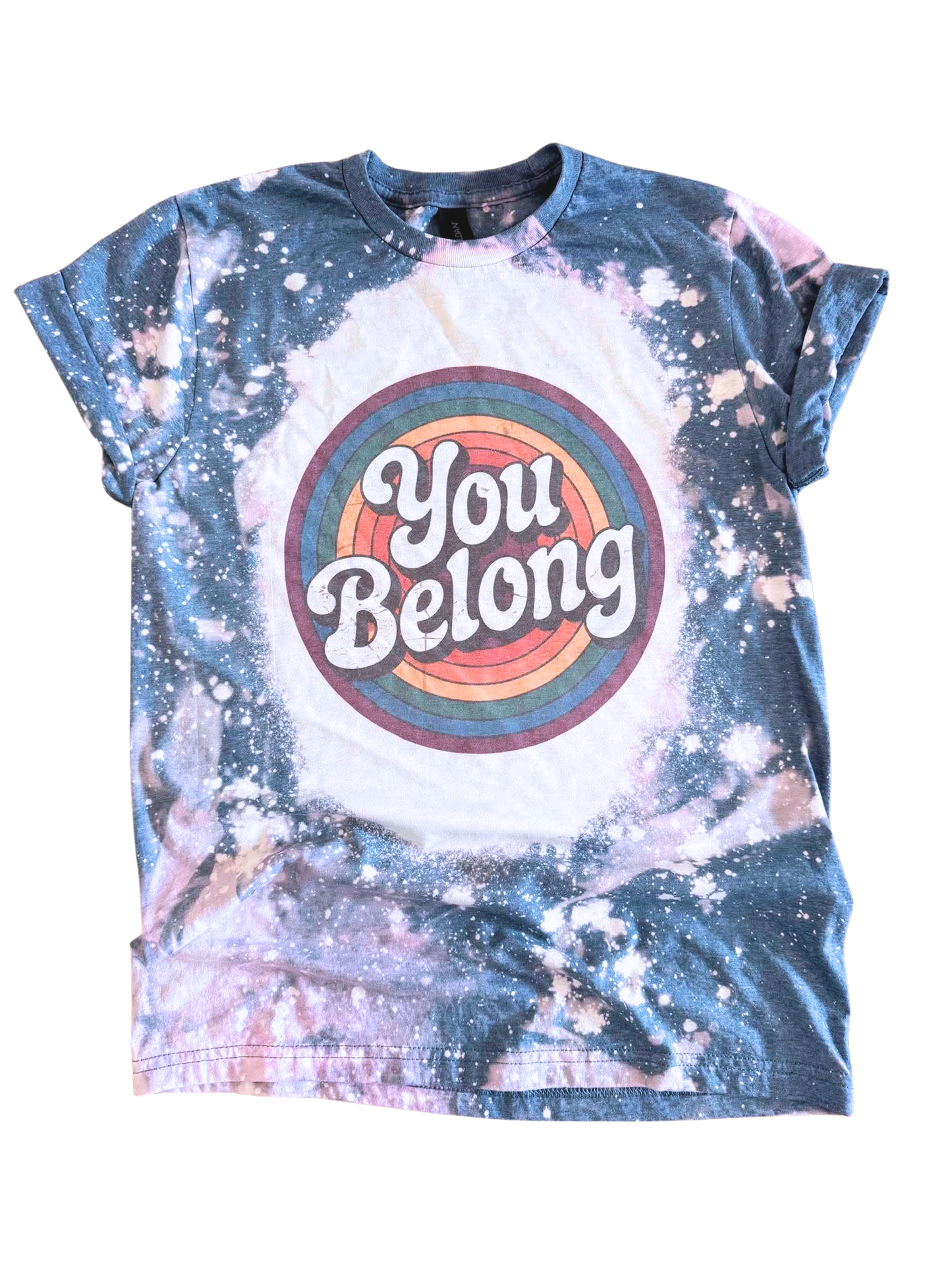You Belongy – Bleached Tee 🌈✨