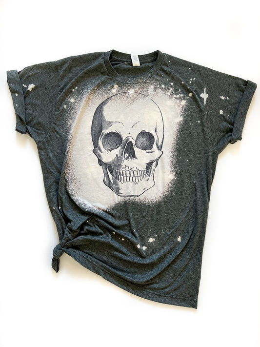 Skull Bleached Tee