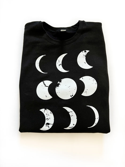 Moon Phases Crewneck